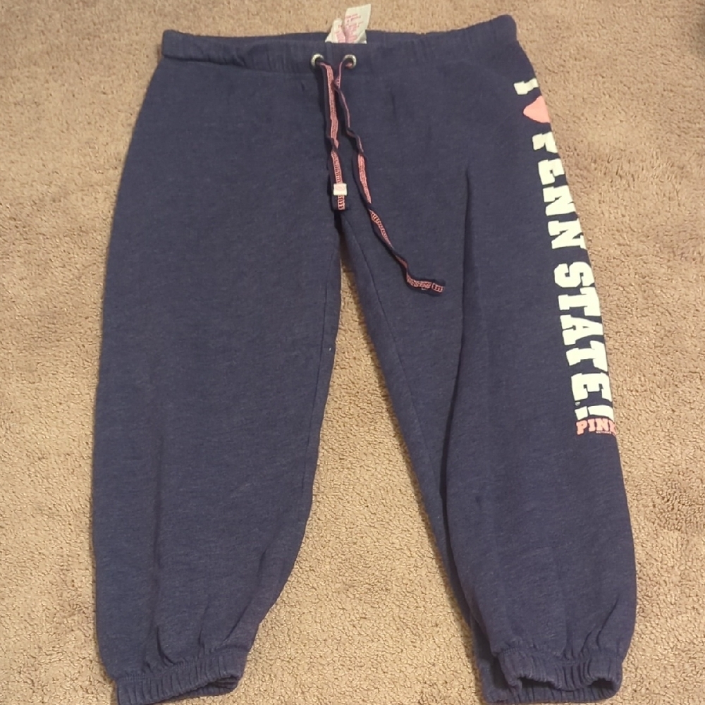 PINK Victoria's Secret Blue Penn State  Jogger Set - Picture 4 of 8